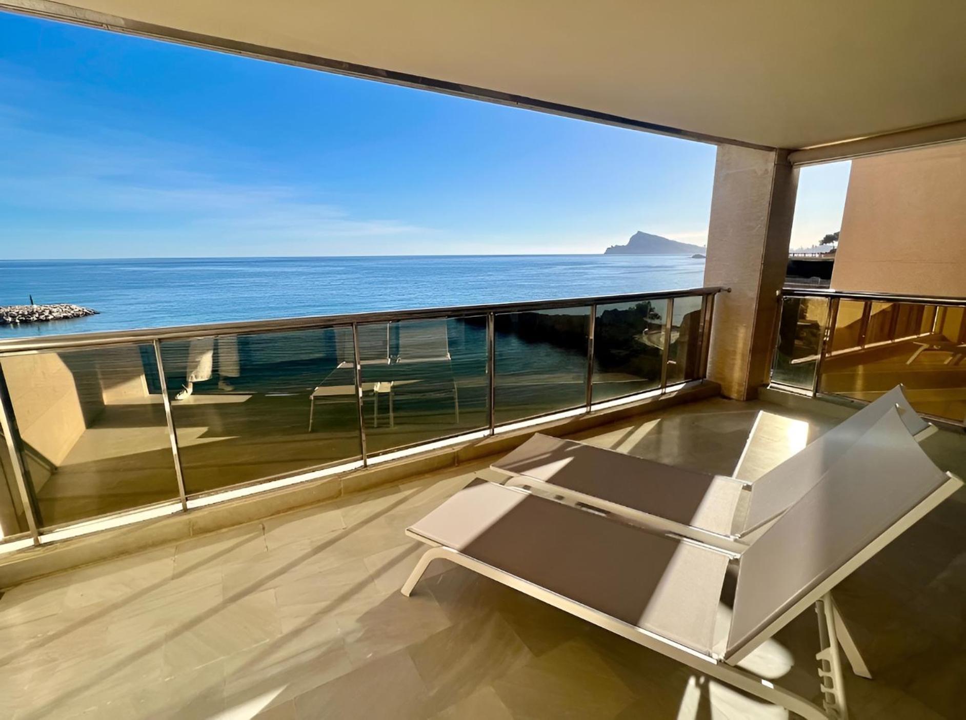 Апартаменты Apartamento En Altea Con Vistas Al Mar Экстерьер фото